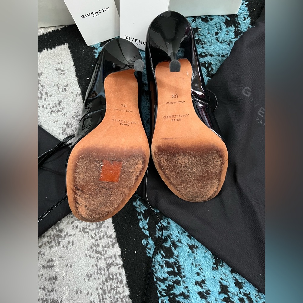 Authentic Givenchy lace up backless mule sandal - Picture 4 of 5